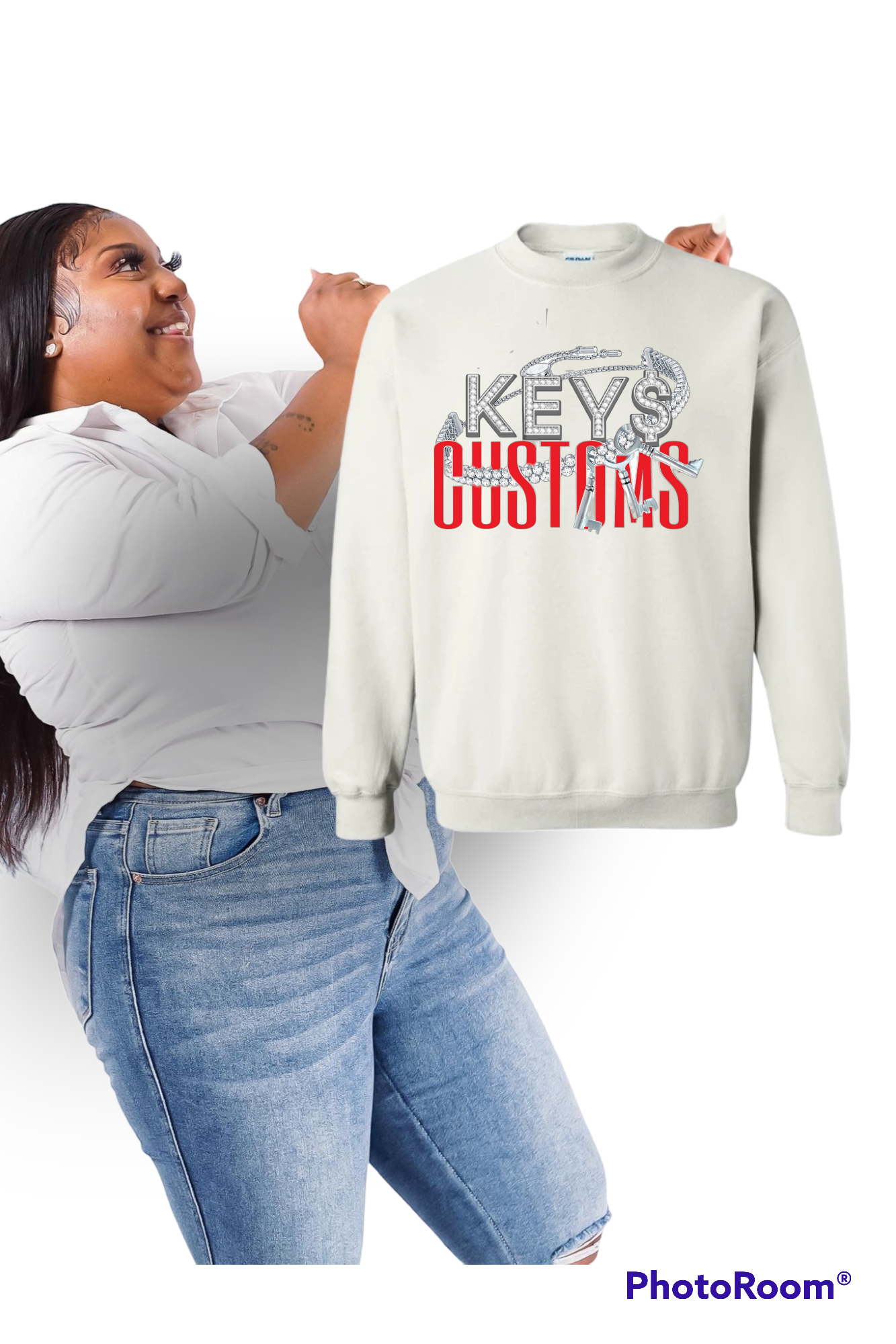 PLUS SIZED CREW NECKS